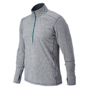 New Balance Beacon Half Zip Harbor Blue L97i2366